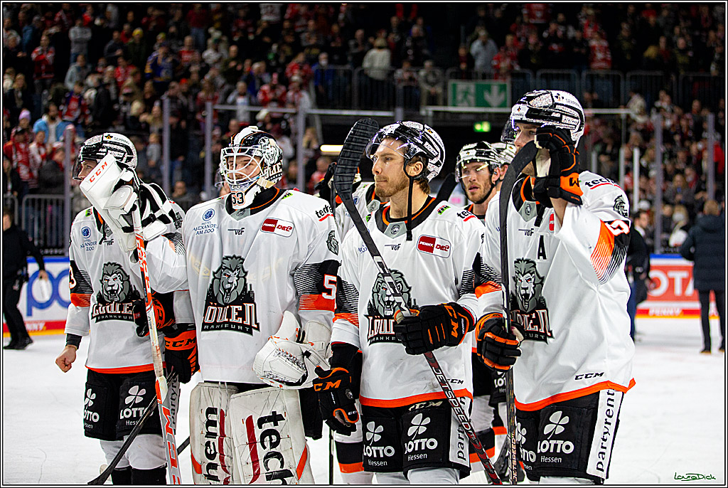 PENNY DEL; Koelner Haie- Loewen Frankfurt; Koeln, 18.12.2022